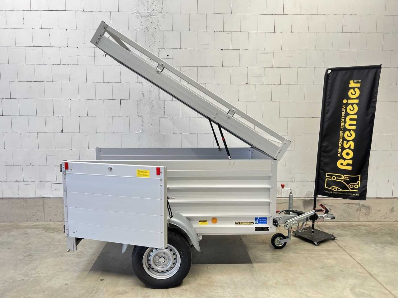 KOCH B1000 2 x BWEH Deckel Tür Deckelanhänger - Reboque para carros: foto 1 KOCH B1000 2 x BWEH Deckel Tür Deckelanhänger - Reboque para carros: foto 1