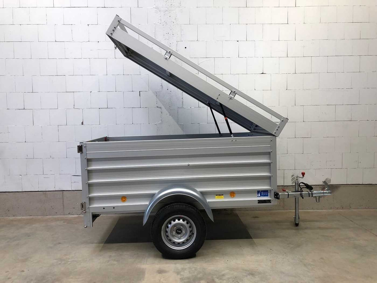 KOCH U2 mit 2 x BWEH, Deckel, Tür Deckelanhänger - Reboque para carros: foto 1 KOCH U2 mit 2 x BWEH, Deckel, Tür Deckelanhänger - Reboque para carros: foto 1