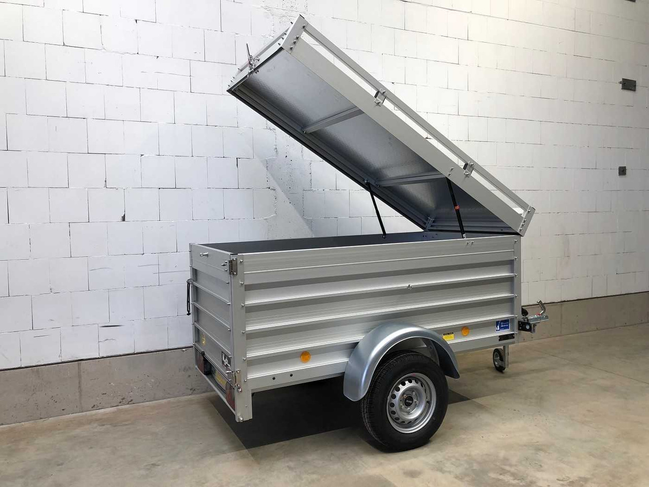 KOCH U2 mit 2 x BWEH, Deckel, Tür Deckelanhänger - Reboque para carros: foto 3 KOCH U2 mit 2 x BWEH, Deckel, Tür Deckelanhänger - Reboque para carros: foto 3