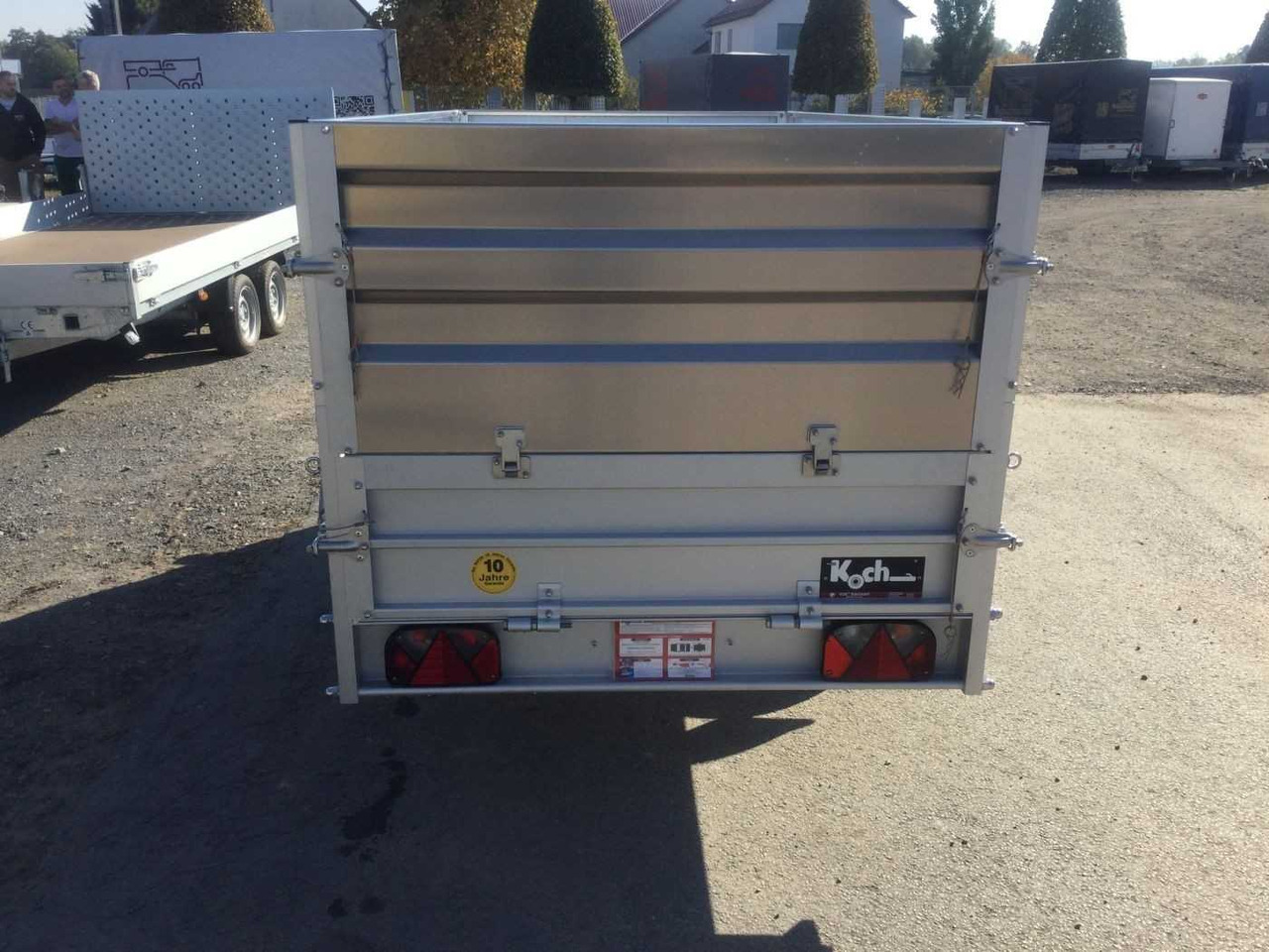 KOCH U4 + Alu-Bordwandaufsatz Kastenanhänger ungebrem - Reboque para carros: foto 3 KOCH U4 + Alu-Bordwandaufsatz Kastenanhänger ungebrem - Reboque para carros: foto 3