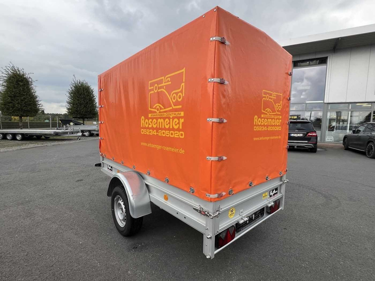 KOCH U4 Plane Kastenanhänger ungebremst - Reboque para carros: foto 3 KOCH U4 Plane Kastenanhänger ungebremst - Reboque para carros: foto 3