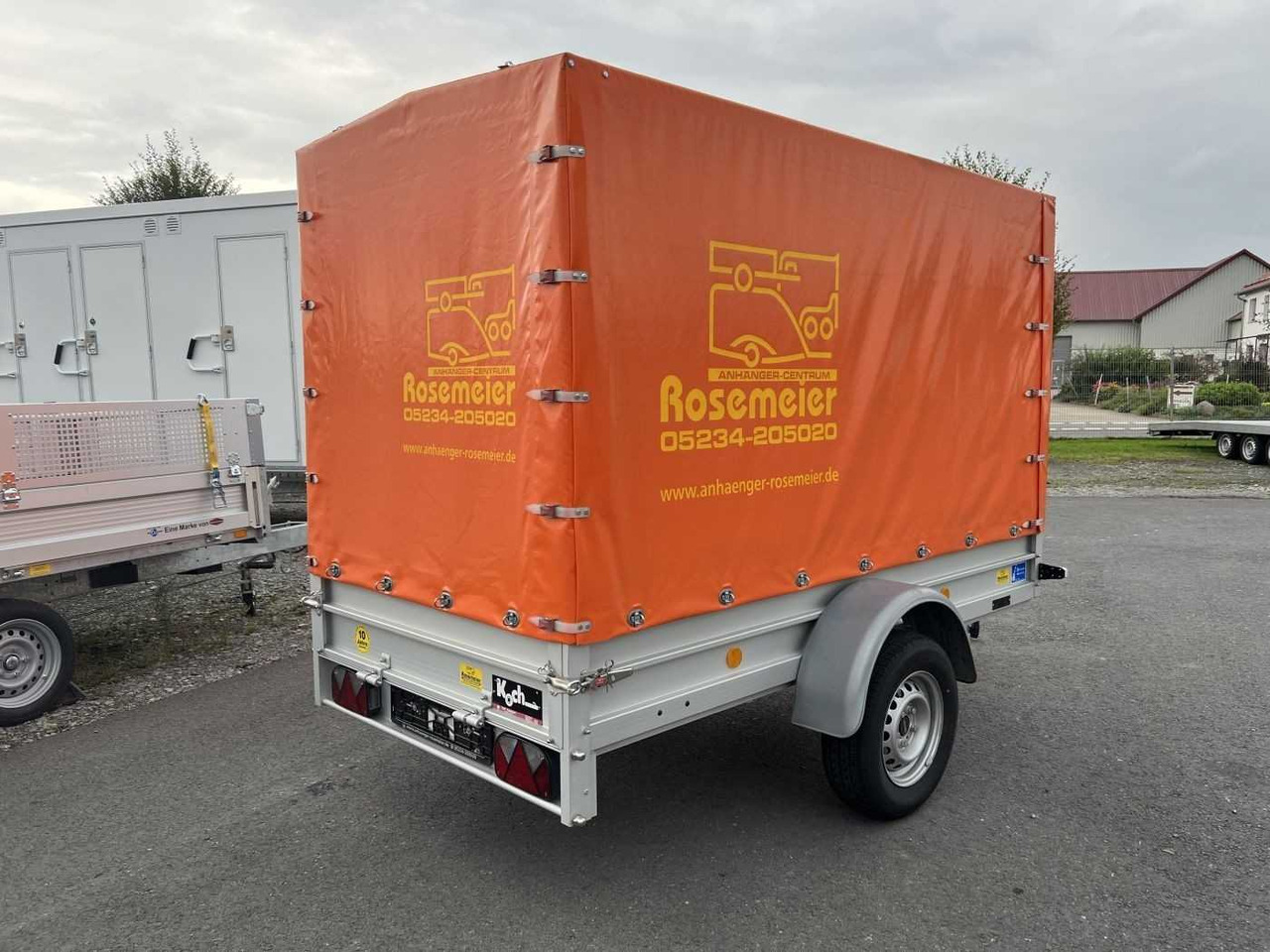 KOCH U4 Plane Kastenanhänger ungebremst - Reboque para carros: foto 2 KOCH U4 Plane Kastenanhänger ungebremst - Reboque para carros: foto 2