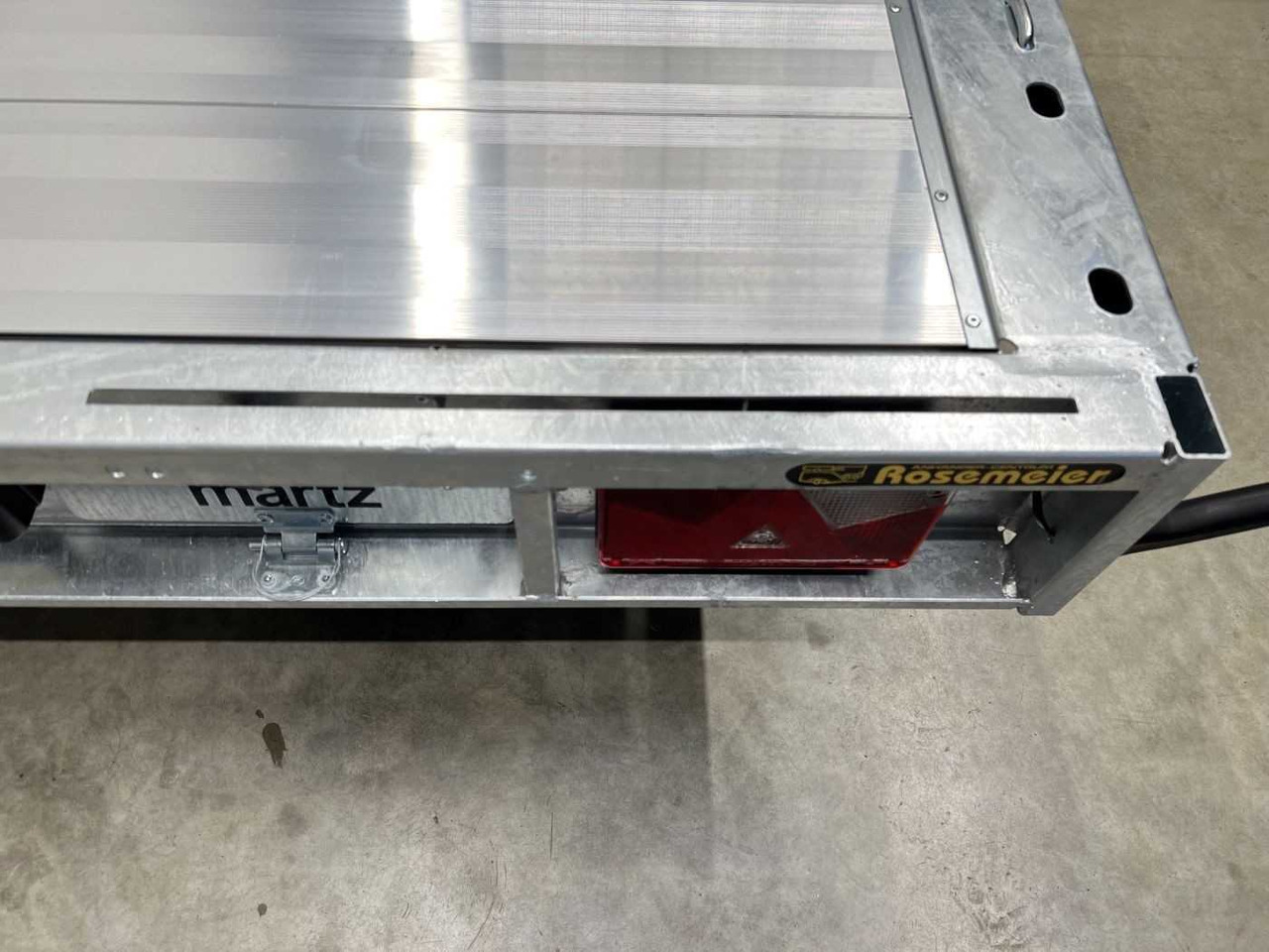 Reboque transporte de veículos nuevo MARTZ GT Plateau 450/2 S 3T Alu Plattformanhänger: foto 17 Reboque transporte de veículos nuevo MARTZ GT Plateau 450/2 S 3T Alu Plattformanhänger: foto 17