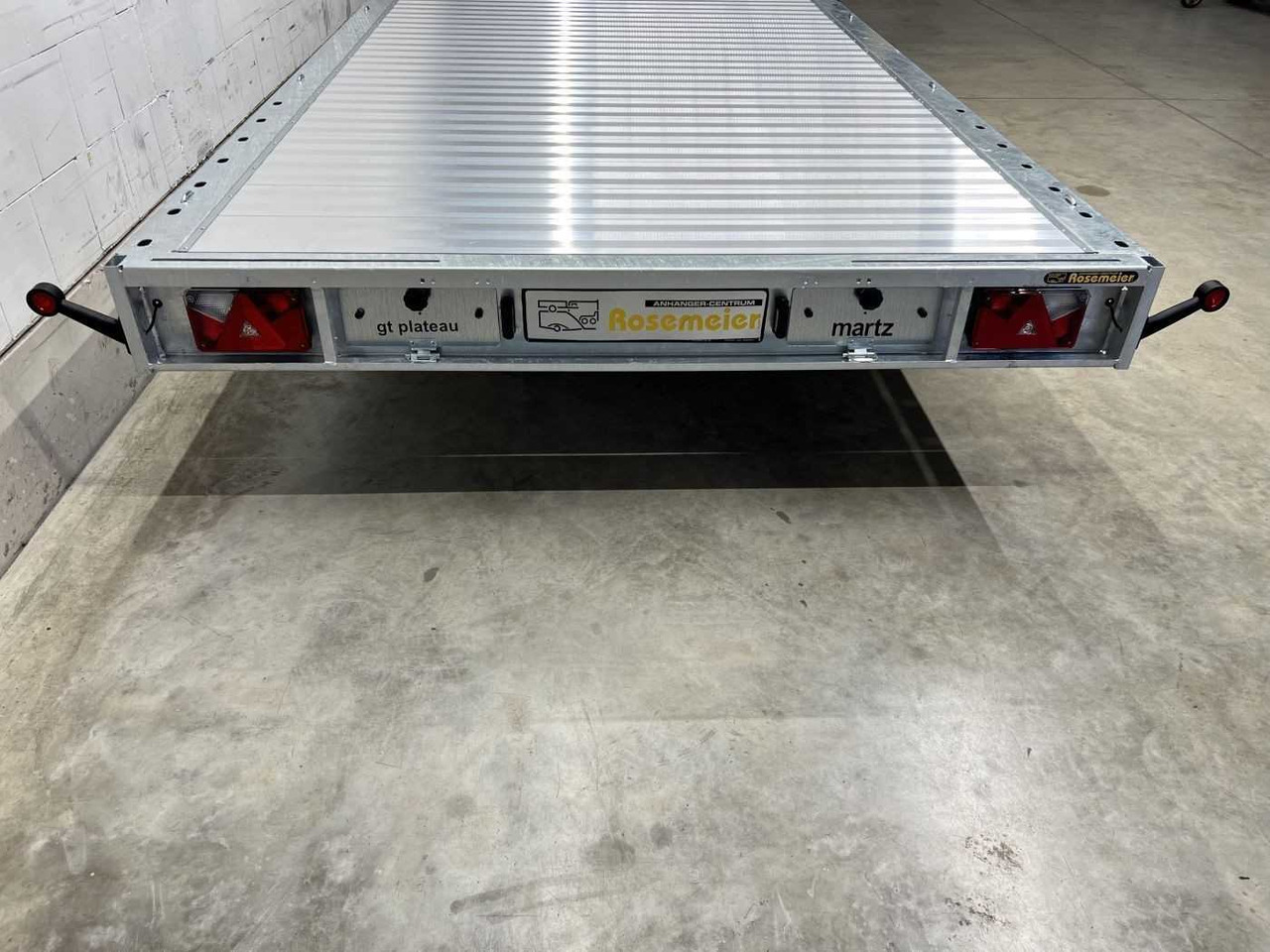 Reboque transporte de veículos nuevo MARTZ GT Plateau 450/2 S 3T Alu Plattformanhänger: foto 8 Reboque transporte de veículos nuevo MARTZ GT Plateau 450/2 S 3T Alu Plattformanhänger: foto 8