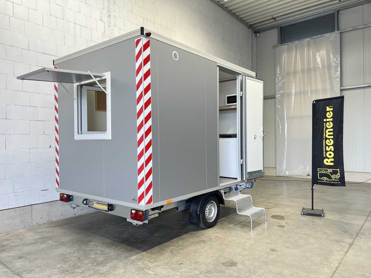 Casa contentor, Reboque nuevo ROSEMEIER VE Mobi 3200 Mannschaftswagen: foto 6