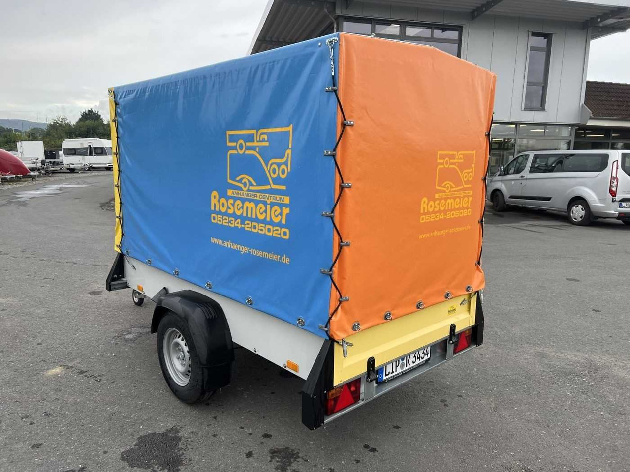 ROSEMEIER VE Spectrum B 13.25 Cirkus Plane Kastenanhänger geb - Reboque para carros: foto 5 ROSEMEIER VE Spectrum B 13.25 Cirkus Plane Kastenanhänger geb - Reboque para carros: foto 5