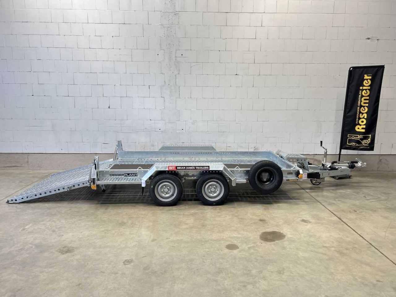 BRIAN_JAMES Cargo Digger Plant 2 Rampe Maschinentransporter - Reboque: foto 1 BRIAN_JAMES Cargo Digger Plant 2 Rampe Maschinentransporter - Reboque: foto 1