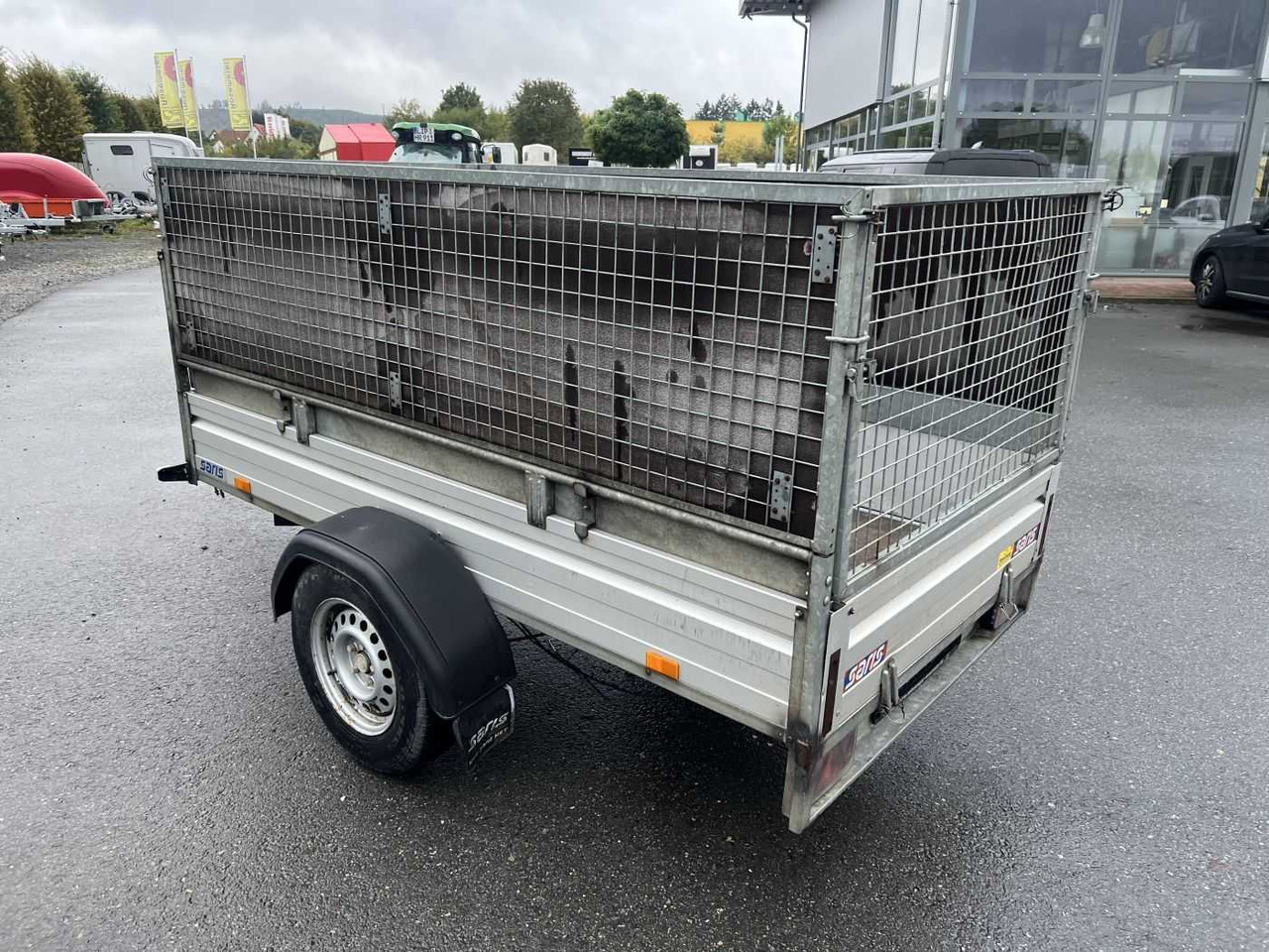 SARIS BMG135V McAlu Compact Gitter Kastenanhänger gebr - Reboque para carros: foto 5 SARIS BMG135V McAlu Compact Gitter Kastenanhänger gebr - Reboque para carros: foto 5