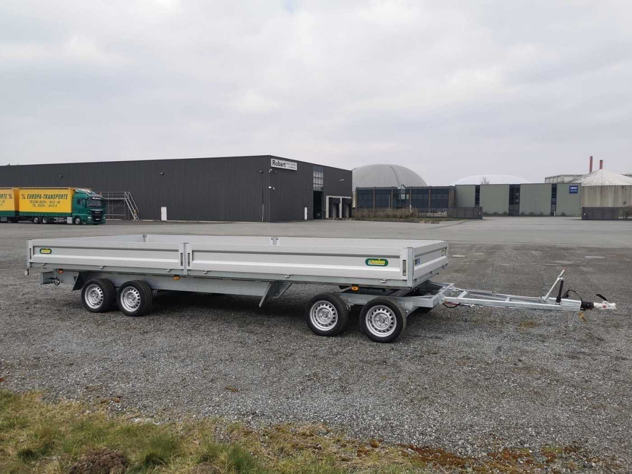 UNSINN UD-4 6024-35-13 Drehschemelanhänger - Reboque plataforma/ Caixa aberta: foto 1 UNSINN UD-4 6024-35-13 Drehschemelanhänger - Reboque plataforma/ Caixa aberta: foto 1