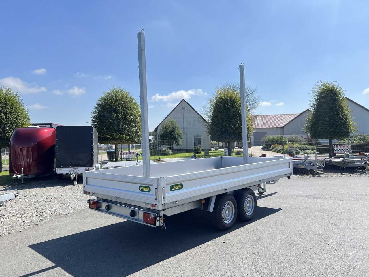 UNSINN ULM 4220-35-14 Langmaterialanhänger - Reboque plataforma/ Caixa aberta: foto 2 UNSINN ULM 4220-35-14 Langmaterialanhänger - Reboque plataforma/ Caixa aberta: foto 2