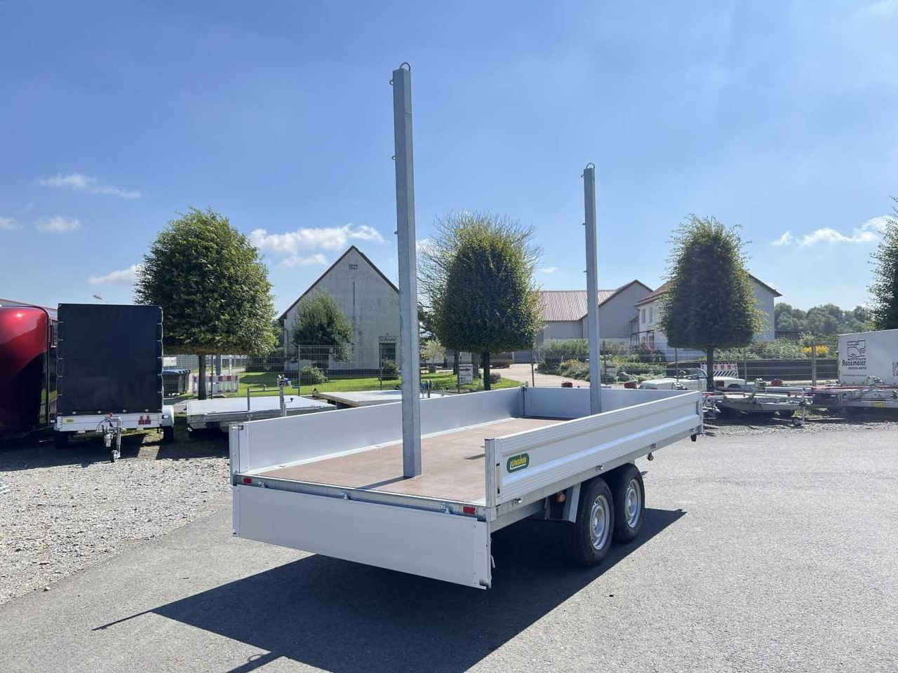 UNSINN ULM 4220-35-14 Langmaterialanhänger - Reboque plataforma/ Caixa aberta: foto 3 UNSINN ULM 4220-35-14 Langmaterialanhänger - Reboque plataforma/ Caixa aberta: foto 3