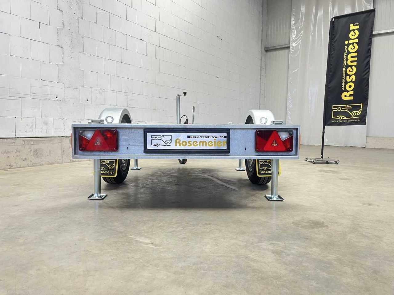 Reboque para moto nuevo VEZEKO Generator 1-Achser Maschinentransporter: foto 6