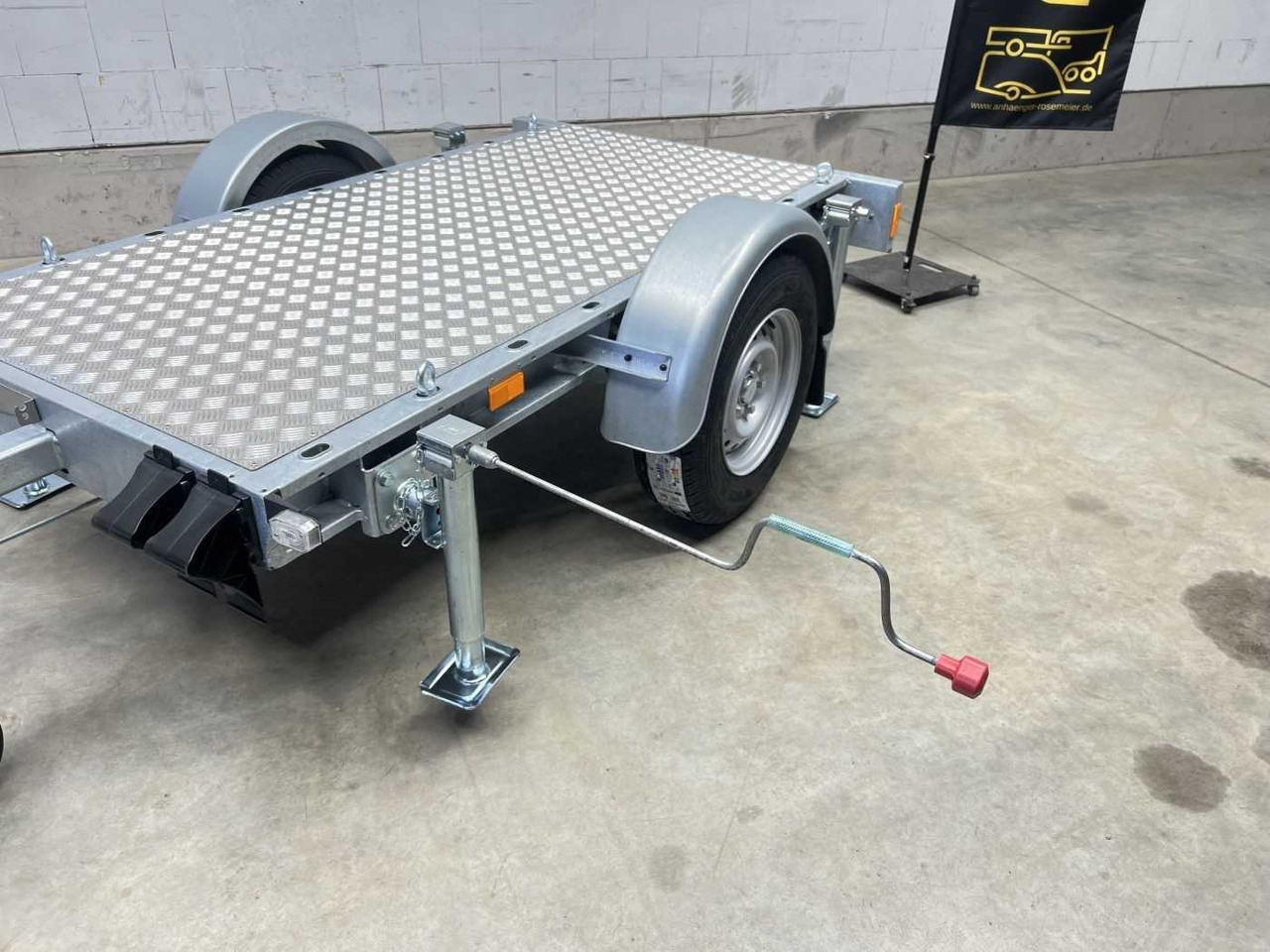 Reboque para moto nuevo VEZEKO Generator 1-Achser Maschinentransporter: foto 19