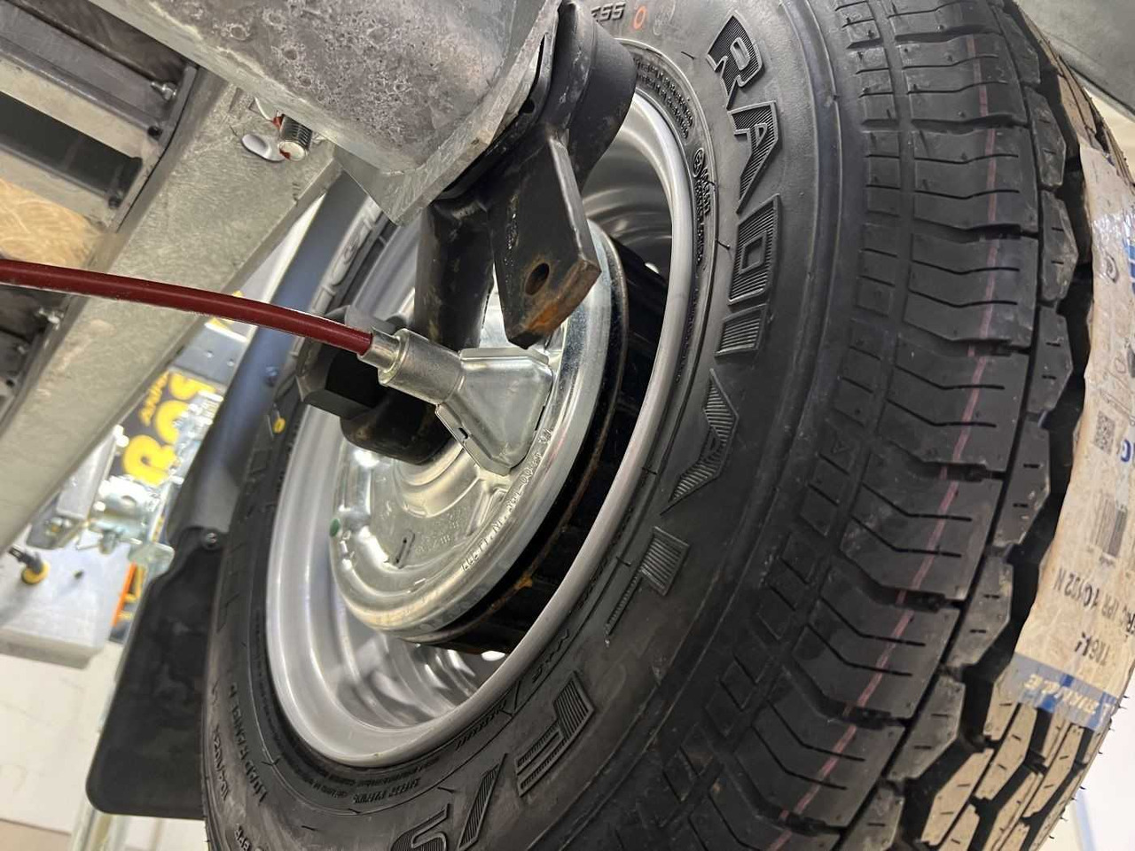 Reboque para moto nuevo VEZEKO Generator 1-Achser Maschinentransporter: foto 13