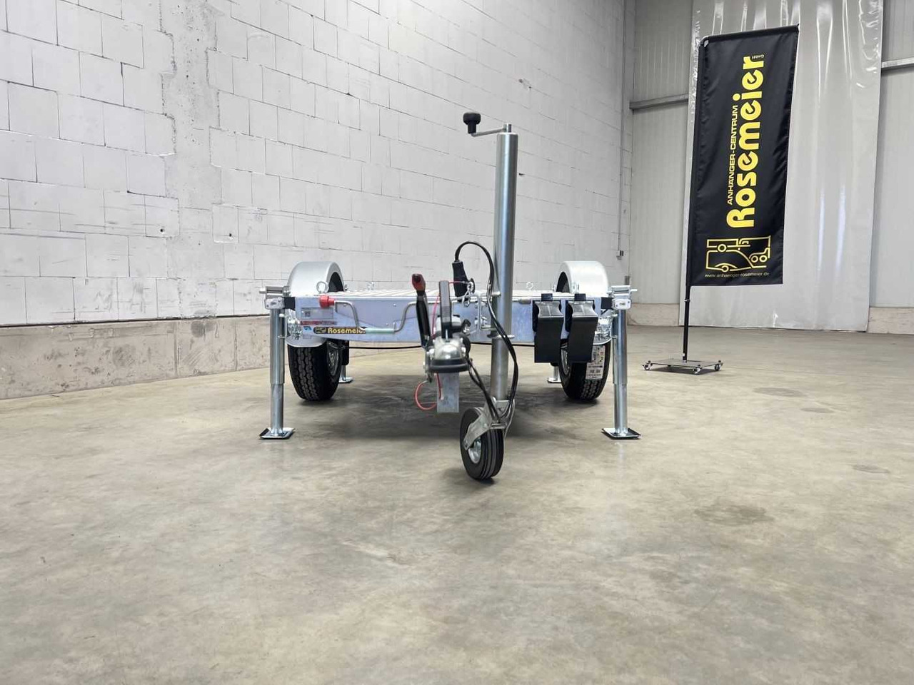 Reboque para moto nuevo VEZEKO Generator 1-Achser Maschinentransporter: foto 9