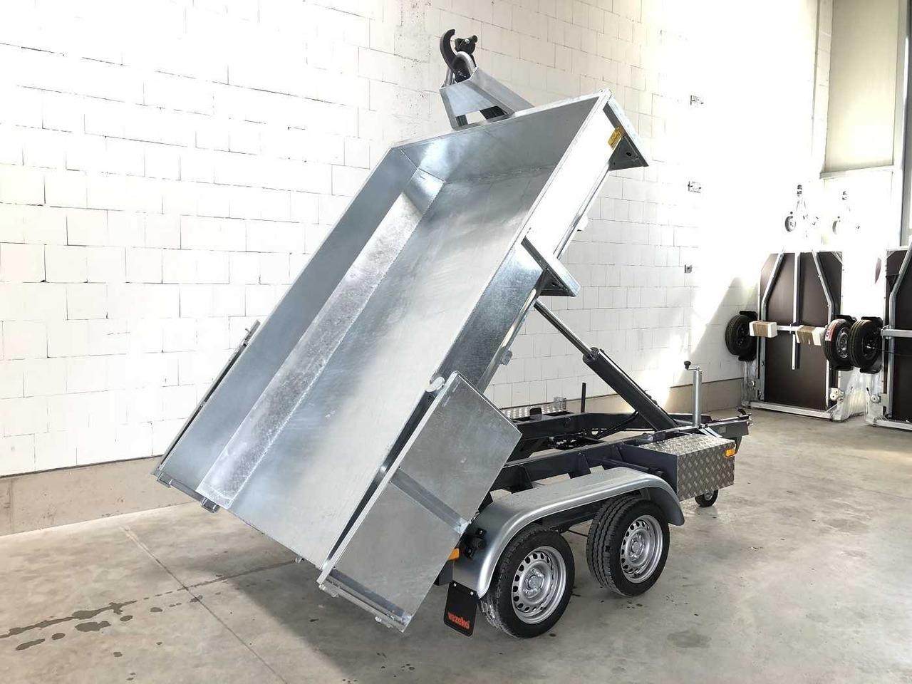 Reboque ampliroll/ Multibenne nuevo VEZEKO Konos 35 Mulde 400 Muldenkipper: foto 6