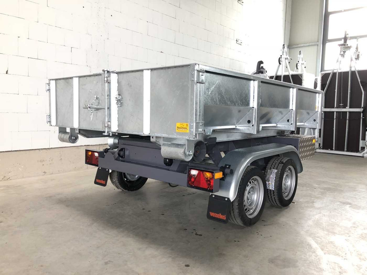 Reboque ampliroll/ Multibenne nuevo VEZEKO Konos 35 Mulde 400 Muldenkipper: foto 16