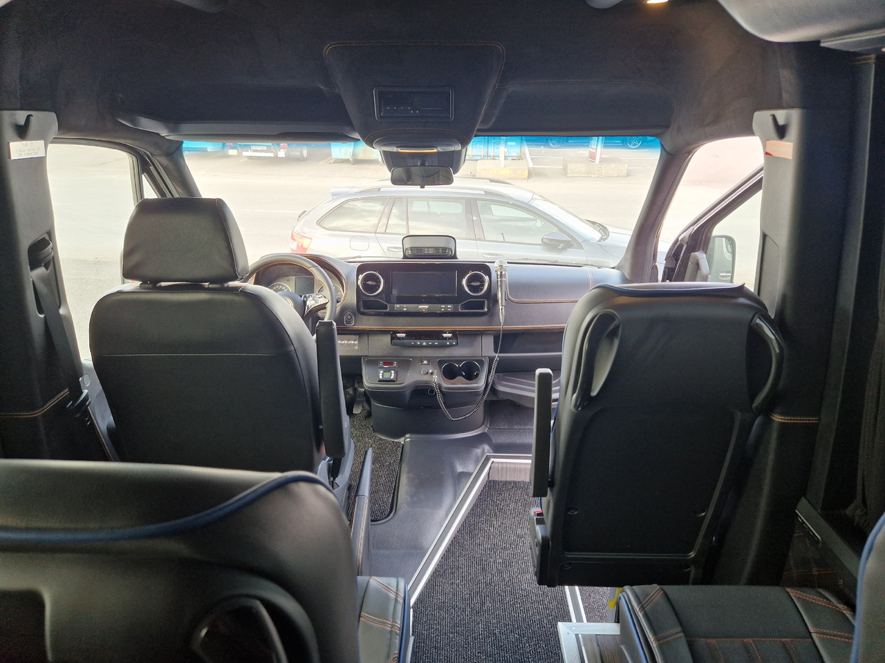 Micro-ônibus, Furgão de passageiros nuevo MERCEDES-BENZ Sprinter 519 4x4 high and low drive: foto 14