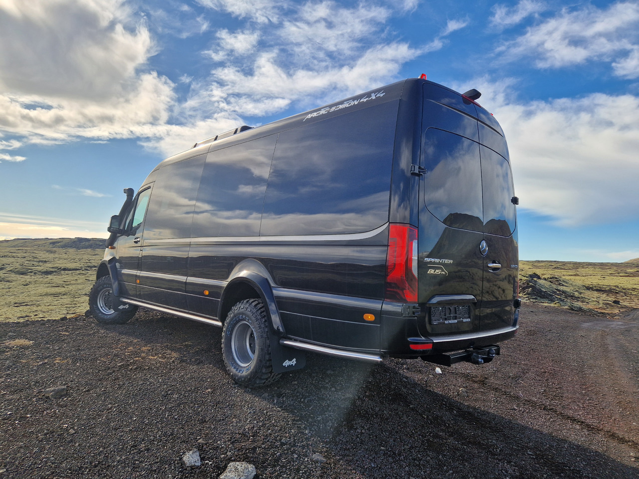 Micro-ônibus, Furgão de passageiros nuevo MERCEDES-BENZ Sprinter 519 4x4 high and low drive: foto 6