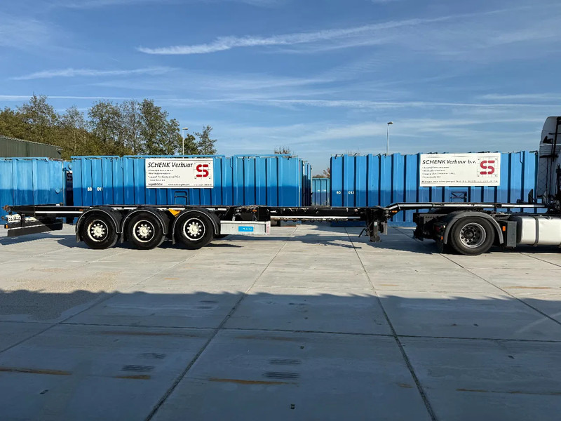 D-Tec Flexitrailer 3x Extandable / For all sizes container/tyres all 80%/Holland Trailer - Semireboque transportador de contêineres/ Caixa móvel: foto 3 D-Tec Flexitrailer 3x Extandable / For all sizes container/tyres all 80%/Holland Trailer - Semireboque transportador de contêineres/ Caixa móvel: foto 3