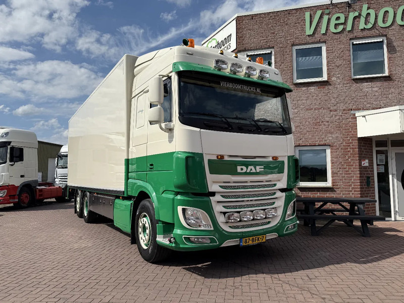 DAF XF 460 6x2 S[PACECAB "SWARTJES" OPBOUW 3000KG LAADKLEP EURO6 TOPSTAAT - Caminhão furgão: foto 1 DAF XF 460 6x2 S[PACECAB "SWARTJES" OPBOUW 3000KG LAADKLEP EURO6 TOPSTAAT - Caminhão furgão: foto 1
