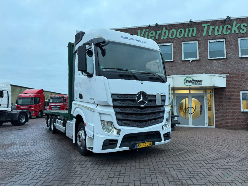 Mercedes-Benz Actros Actros 2542LL 6X2 met open laabak BDF Platform NL Truck - Camião de caixa aberta/ Plataforma: foto 1 Mercedes-Benz Actros Actros 2542LL 6X2 met open laabak BDF Platform NL Truck - Camião de caixa aberta/ Plataforma: foto 1