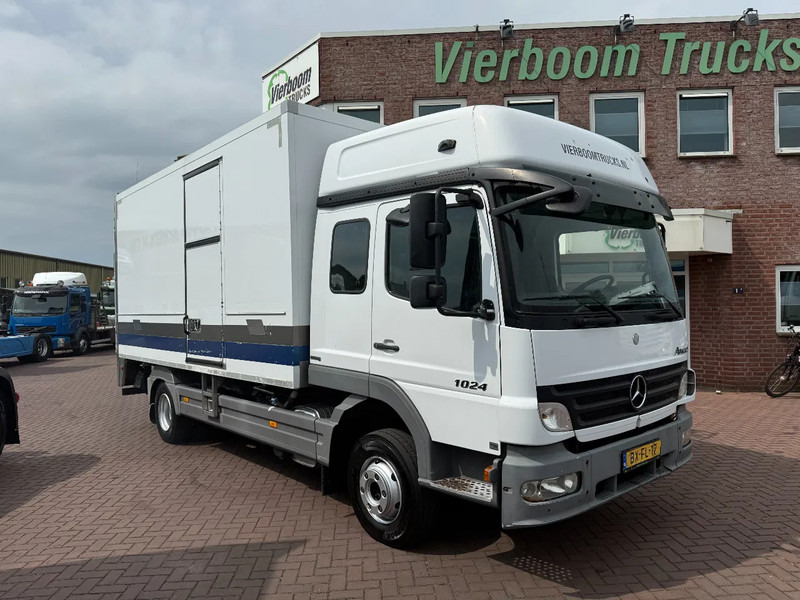 Mercedes-Benz Atego 1024 ATEGO 1024L Kuhlkoffer Carrier Anhangerkupplung TUV bis 10-2025 - Caminhão frigorífico: foto 1 Mercedes-Benz Atego 1024 ATEGO 1024L Kuhlkoffer Carrier Anhangerkupplung TUV bis 10-2025 - Caminhão frigorífico: foto 1