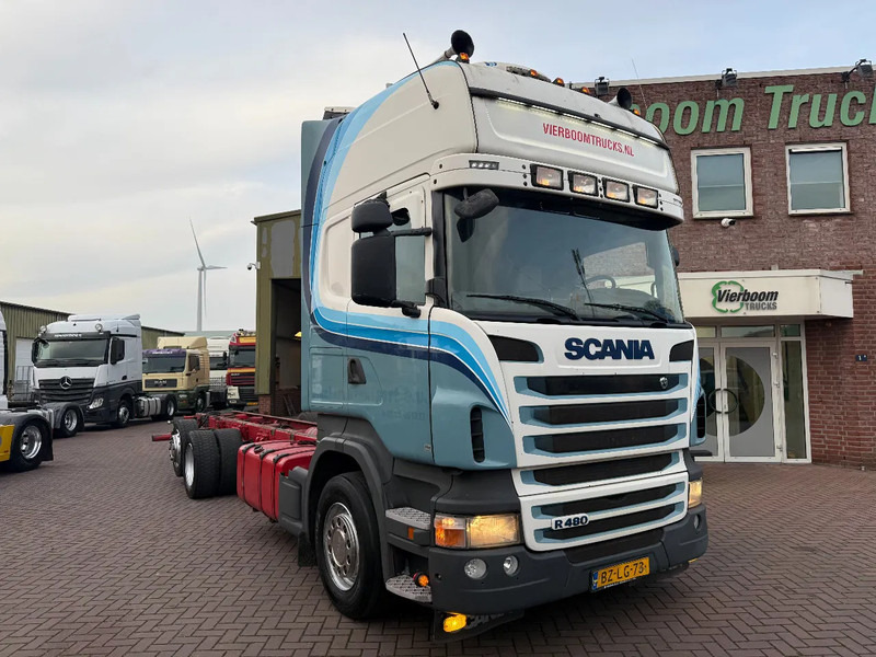 Scania R480 R480 6X2 Topline chassis / Retarder / Lift axle / euro5 / Holland Truck - Caminhão chassi: foto 1 Scania R480 R480 6X2 Topline chassis / Retarder / Lift axle / euro5 / Holland Truck - Caminhão chassi: foto 1