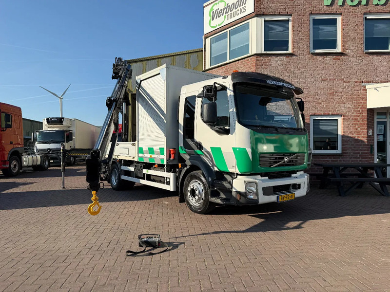 Volvo FL 12 FL 240 mit Hiab XS 111 HIDUO (2015!!!!)/Radio Remote/TOP CONDITION - Camião de caixa aberta/ Plataforma, Caminhão grua: foto 1 Volvo FL 12 FL 240 mit Hiab XS 111 HIDUO (2015!!!!)/Radio Remote/TOP CONDITION - Camião de caixa aberta/ Plataforma, Caminhão grua: foto 1