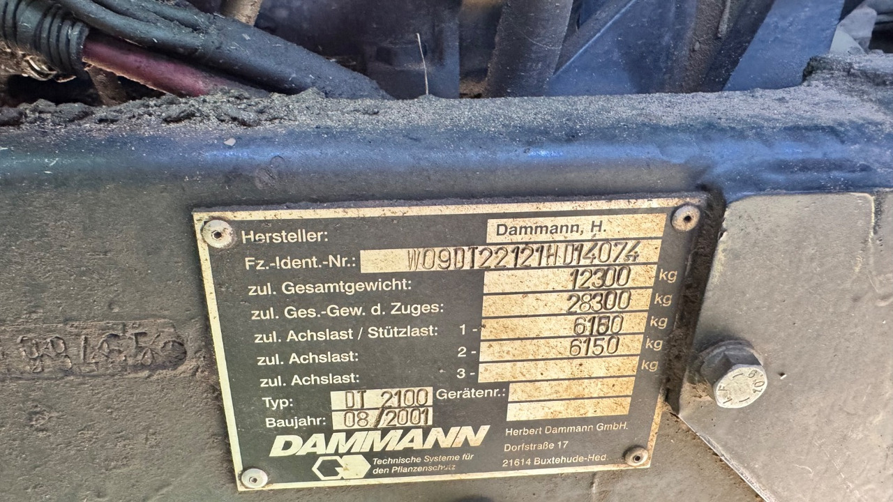 Dammann DTP 4036 ProfiClass in TOP Condition - Pulverizador automotor: foto 3 Dammann DTP 4036 ProfiClass in TOP Condition - Pulverizador automotor: foto 3