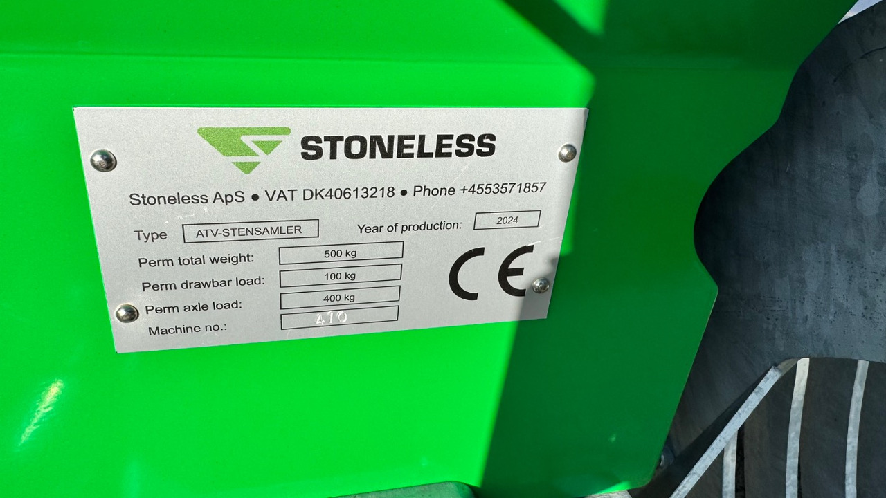 Stoneless Steinsammler für Quad/ATV - Maquina para lavrar a terra: foto 2 Stoneless Steinsammler für Quad/ATV - Maquina para lavrar a terra: foto 2