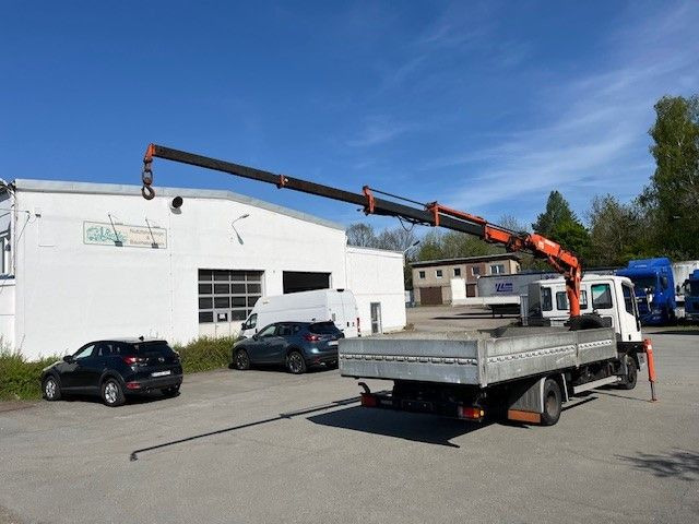 Iveco ML 75 E Pritsche mit Atlas Ladekran 60.1 - Camião de caixa aberta/ Plataforma, Caminhão grua: foto 3 Iveco ML 75 E Pritsche mit Atlas Ladekran 60.1 - Camião de caixa aberta/ Plataforma, Caminhão grua: foto 3