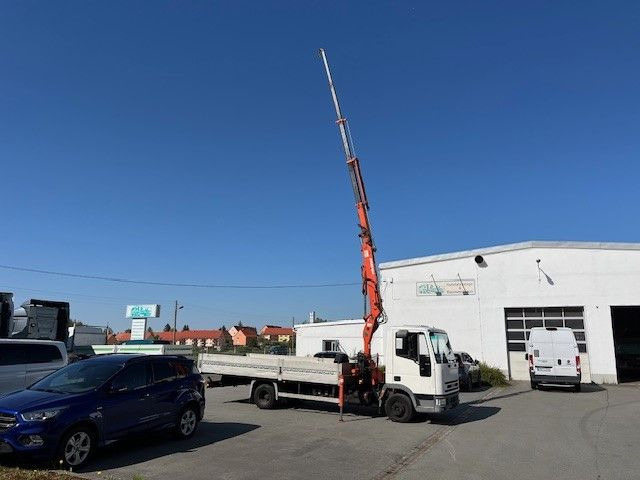 Iveco ML 75 E Pritsche mit Atlas Ladekran 60.1 - Furgão caixa aberta: foto 3 Iveco ML 75 E Pritsche mit Atlas Ladekran 60.1 - Furgão caixa aberta: foto 3