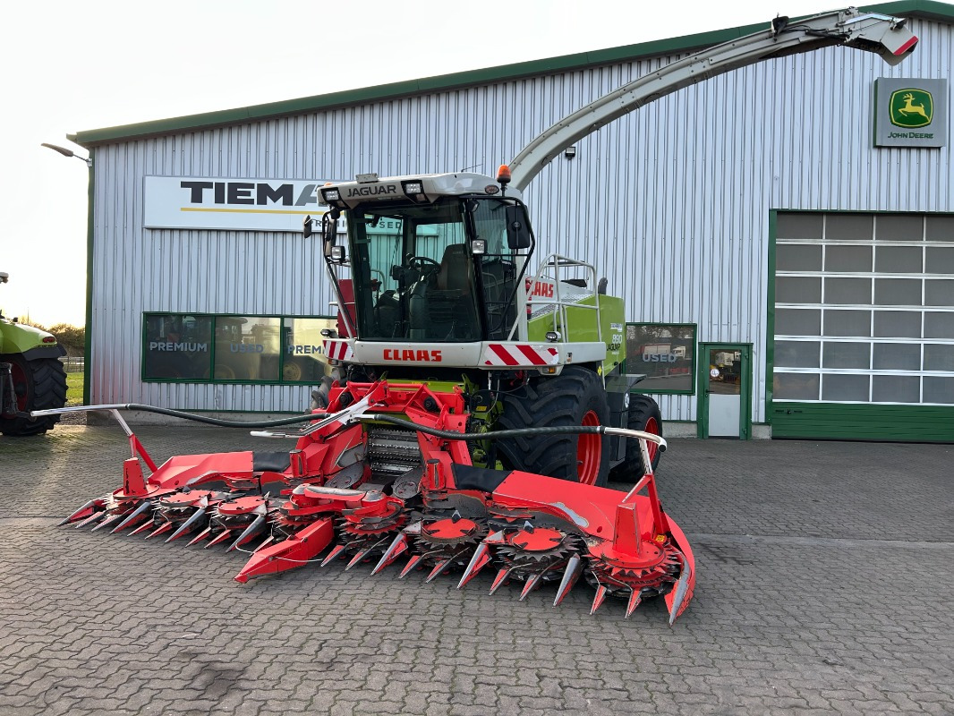 CLAAS Jaguar 890 mit Kemper 360 und PU - Colheitadeira: foto 1 CLAAS Jaguar 890 mit Kemper 360 und PU - Colheitadeira: foto 1