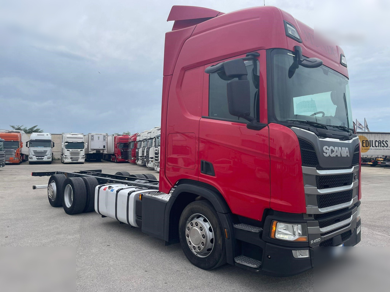 SCANIA R450 - Caminhão com lona: foto 1 SCANIA R450 - Caminhão com lona: foto 1