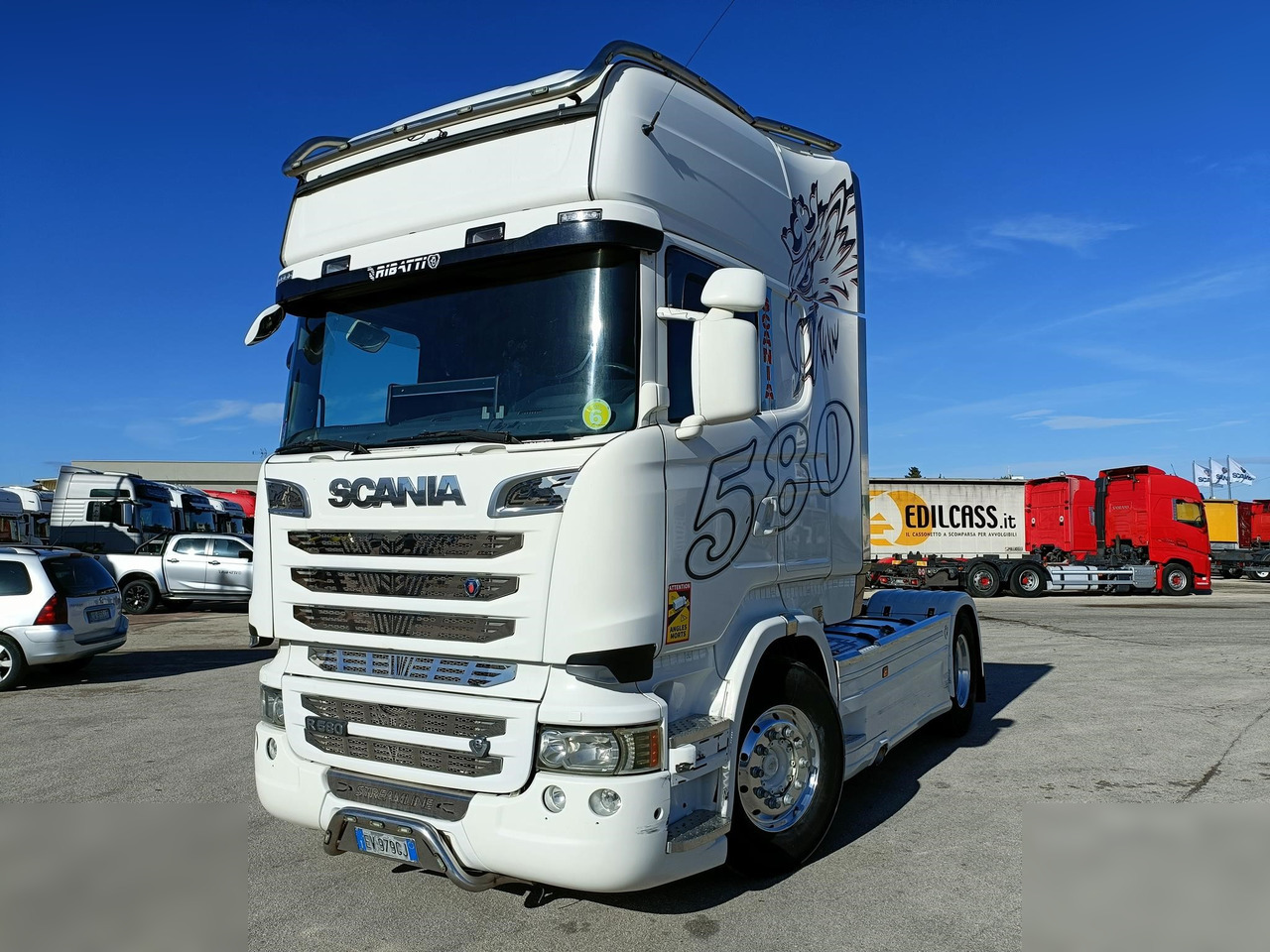 SCANIA R580 - Tractor: foto 2 SCANIA R580 - Tractor: foto 2