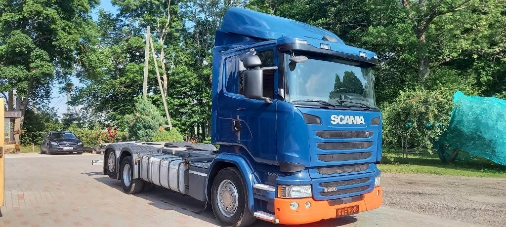 Scania R 490 LB, 6x2*4, EURO 6, 360 KW - Caminhão transportador de contêineres/ Caixa móvel: foto 3 Scania R 490 LB, 6x2*4, EURO 6, 360 KW - Caminhão transportador de contêineres/ Caixa móvel: foto 3