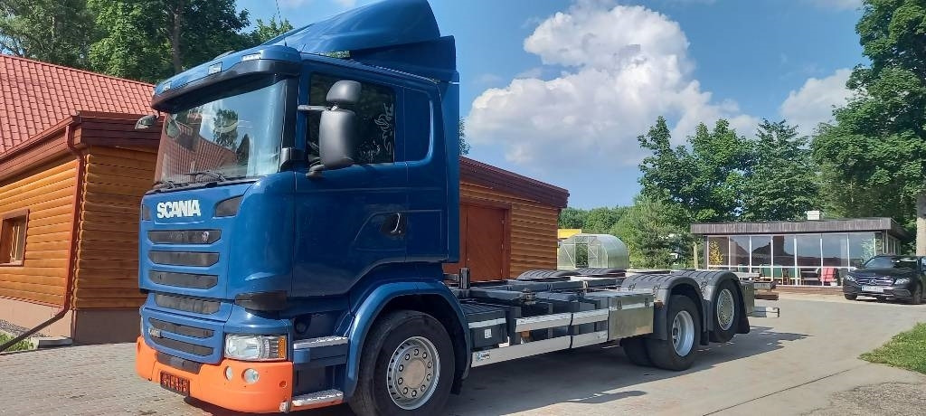 Scania R 490 LB, 6x2*4, EURO 6, 360 KW - Caminhão transportador de contêineres/ Caixa móvel: foto 2 Scania R 490 LB, 6x2*4, EURO 6, 360 KW - Caminhão transportador de contêineres/ Caixa móvel: foto 2