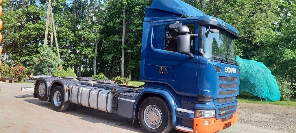 Scania R 490 LB, 6x2*4, EURO 6, 360 KW - Caminhão transportador de contêineres/ Caixa móvel: foto 5 Scania R 490 LB, 6x2*4, EURO 6, 360 KW - Caminhão transportador de contêineres/ Caixa móvel: foto 5