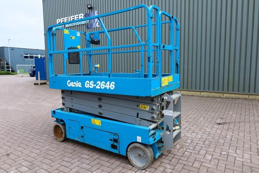 Plataforma de Tijera/ Plataforma de tesoura Genie GS2646 Electric, Working Height 9.80m, Capacity 45: foto 9