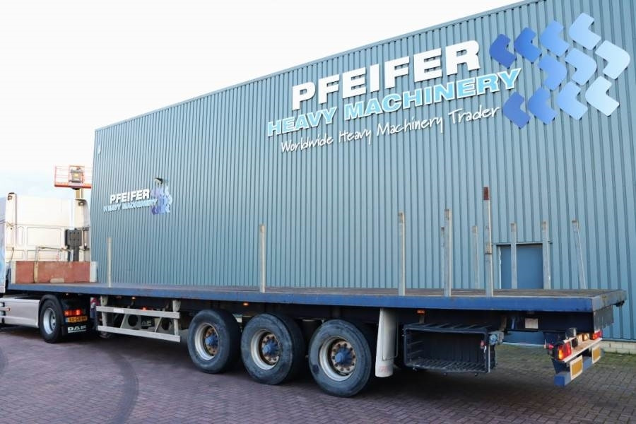 Groenewegen DRO-12-27 3 Axle Trailer, 32t Capacity, BPW Axles - Semi-reboque plataforma/ Caixa aberta: foto 4 Groenewegen DRO-12-27 3 Axle Trailer, 32t Capacity, BPW Axles - Semi-reboque plataforma/ Caixa aberta: foto 4