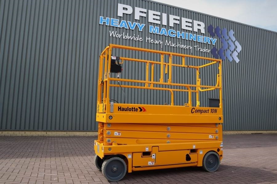 Haulotte Compact 10N Valid Iinspection, *Guarantee! 10m Wor - Plataforma de Tijera/ Plataforma de tesoura: foto 1 Haulotte Compact 10N Valid Iinspection, *Guarantee! 10m Wor - Plataforma de Tijera/ Plataforma de tesoura: foto 1