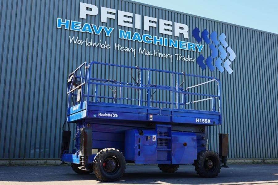 Haulotte H15SX Diesel, 4x4 Drive 15 Working Height, 500kg C - Plataforma de Tijera/ Plataforma de tesoura: foto 1 Haulotte H15SX Diesel, 4x4 Drive 15 Working Height, 500kg C - Plataforma de Tijera/ Plataforma de tesoura: foto 1