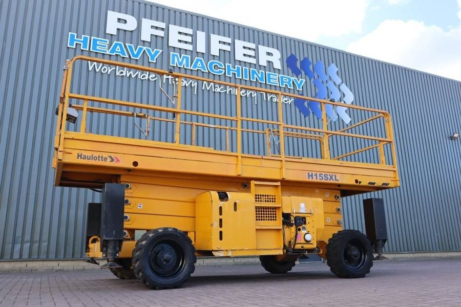 Haulotte H15SXL Diesel, 4x4 Drive, 15m Working Height, 500k - Plataforma de Tijera/ Plataforma de tesoura: foto 1 Haulotte H15SXL Diesel, 4x4 Drive, 15m Working Height, 500k - Plataforma de Tijera/ Plataforma de tesoura: foto 1