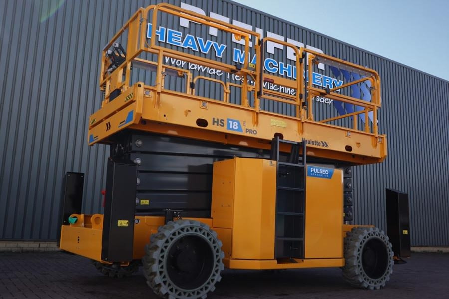 Haulotte HS18EPRO Full Electric 4x4 Drive, Versatile Use: O - Plataforma de Tijera/ Plataforma de tesoura: foto 1 Haulotte HS18EPRO Full Electric 4x4 Drive, Versatile Use: O - Plataforma de Tijera/ Plataforma de tesoura: foto 1