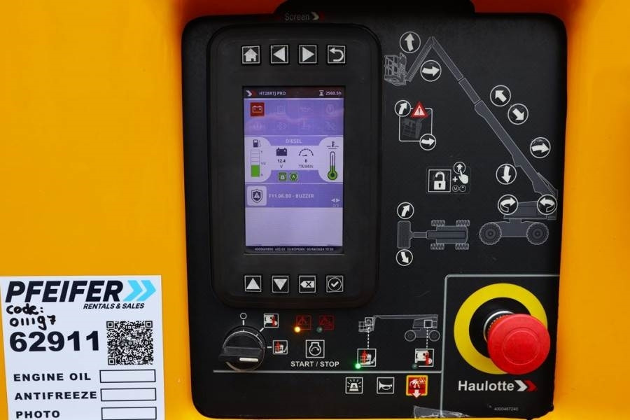 Haulotte HT28RTJ PRO Valid inspection, *Guarantee! 4x4x4 Dr - Plataforma telescópica: foto 4 Haulotte HT28RTJ PRO Valid inspection, *Guarantee! 4x4x4 Dr - Plataforma telescópica: foto 4