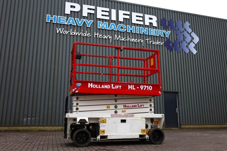 Holland Lift Ecostar HL-9710 Electric, 12m Working Height, 325k - Plataforma de Tijera/ Plataforma de tesoura: foto 1 Holland Lift Ecostar HL-9710 Electric, 12m Working Height, 325k - Plataforma de Tijera/ Plataforma de tesoura: foto 1