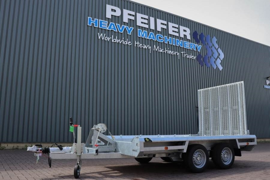 Hulco Terrax-2 3500kg 2 Axel Trailer, 2.770 kg Capacity, - Reboque porta máquinas: foto 1 Hulco Terrax-2 3500kg 2 Axel Trailer, 2.770 kg Capacity, - Reboque porta máquinas: foto 1