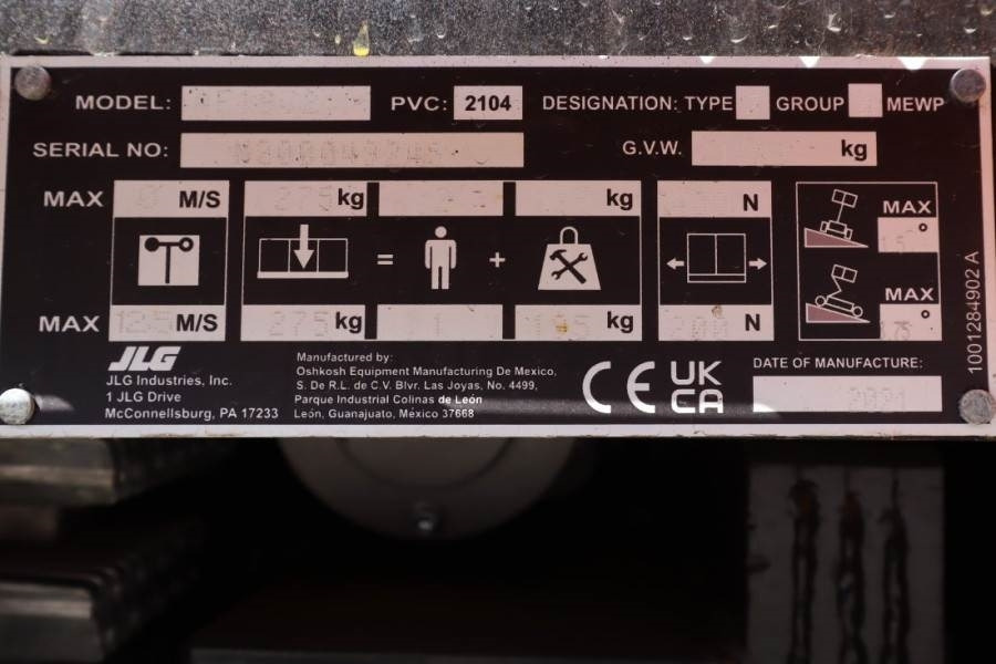 Plataforma de Tijera/ Plataforma de tesoura JLG AE1932 Valid inspection, All Electric, 7.6m Workin: foto 6 Plataforma de Tijera/ Plataforma de tesoura JLG AE1932 Valid inspection, All Electric, 7.6m Workin: foto 6