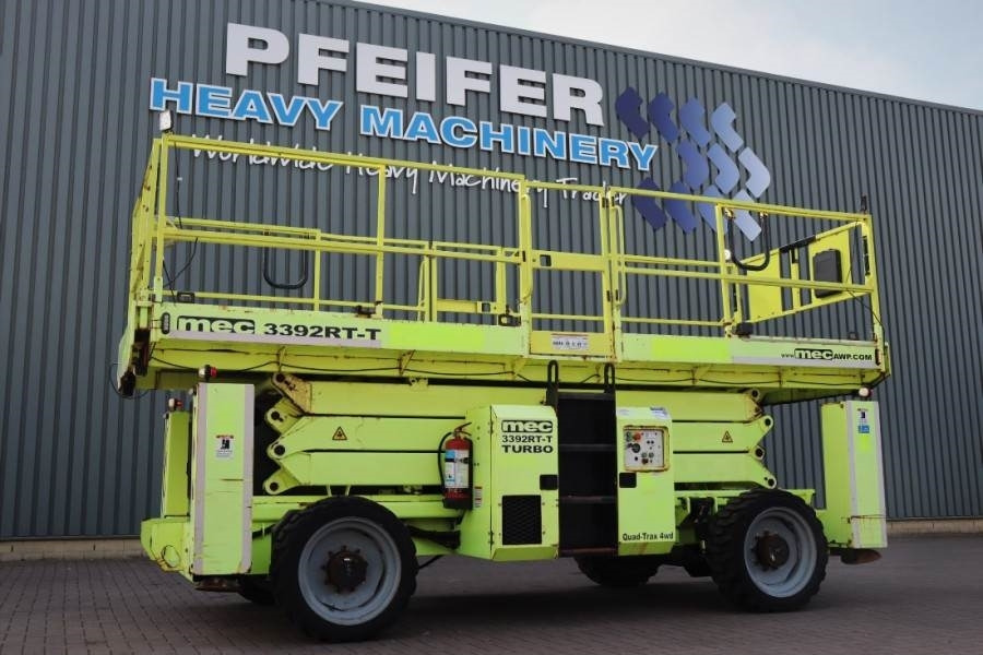 MEC 3392RT-T Diesel, 4x4 Drive, 12m Working Height, 12 - Plataforma de Tijera/ Plataforma de tesoura: foto 1 MEC 3392RT-T Diesel, 4x4 Drive, 12m Working Height, 12 - Plataforma de Tijera/ Plataforma de tesoura: foto 1